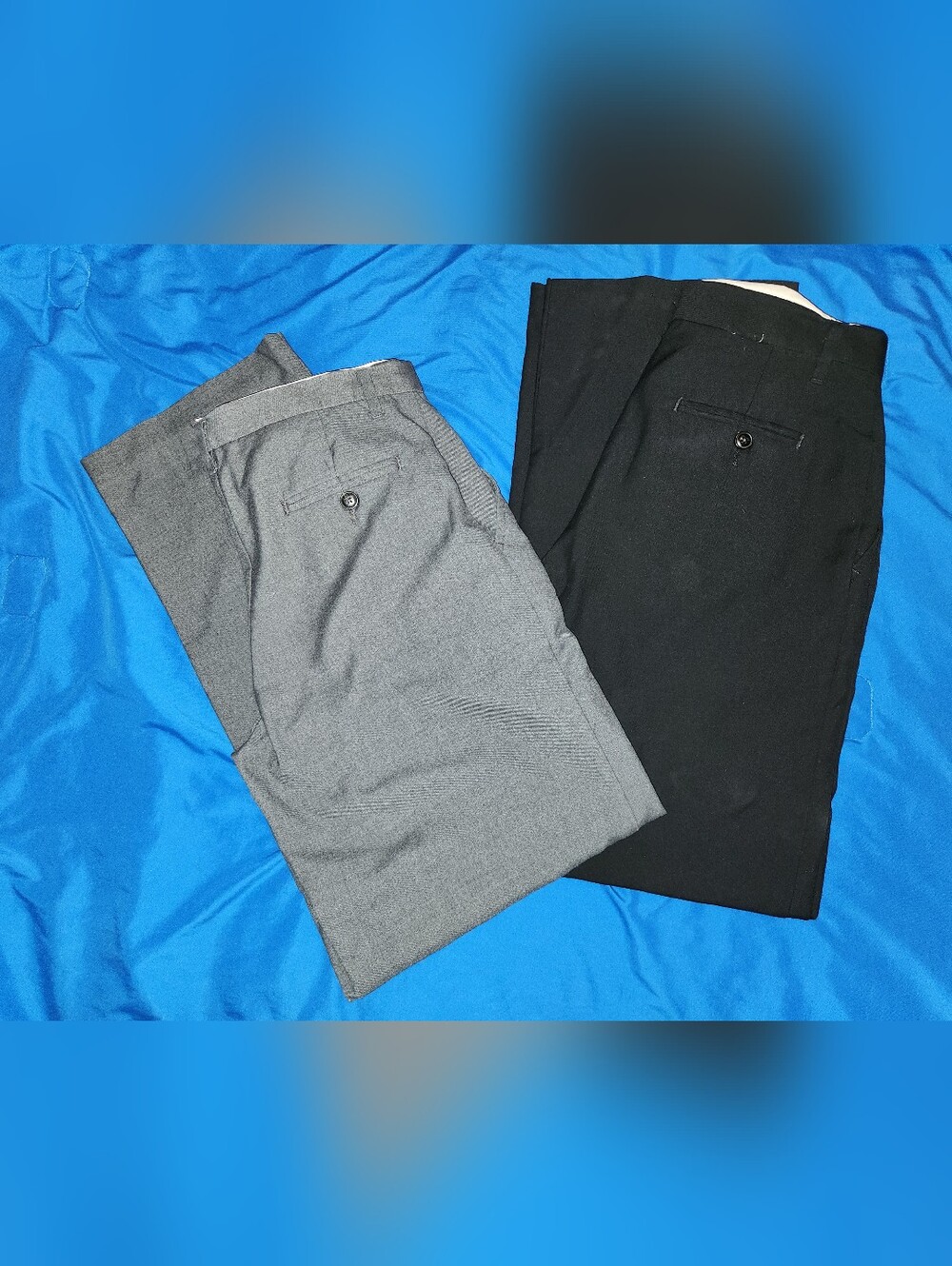 Chaps Boys Slacks - Gray And Black